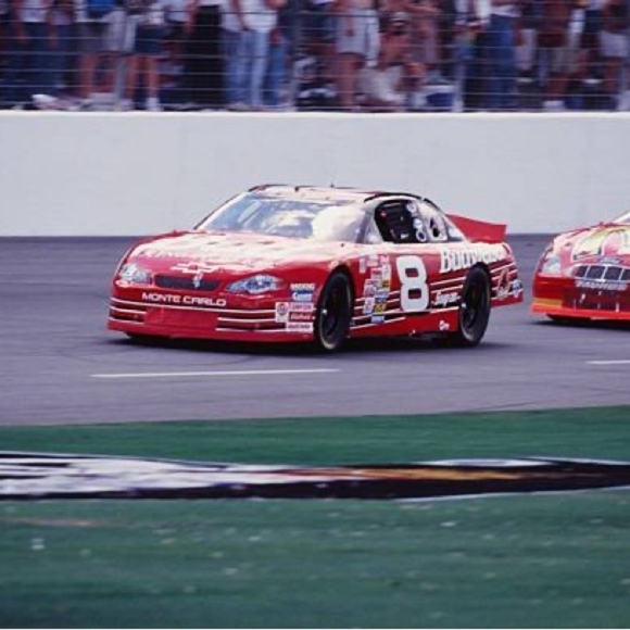 NIB Vintage Diecast Racing Car Dale Earnhardt Jr. Bud US Olympic Team Model Car - Picture 9 of 9